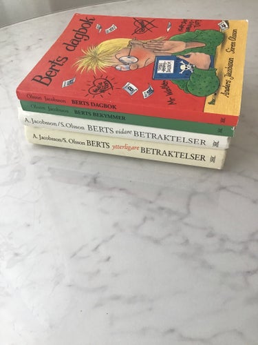 4st Bert böcker-Berts dagbok av Anders Jacobsson, Sören Olsson, 1987