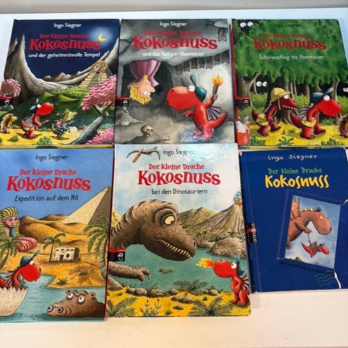 Barnbok på tyska: 25 Drache Kokosnuss