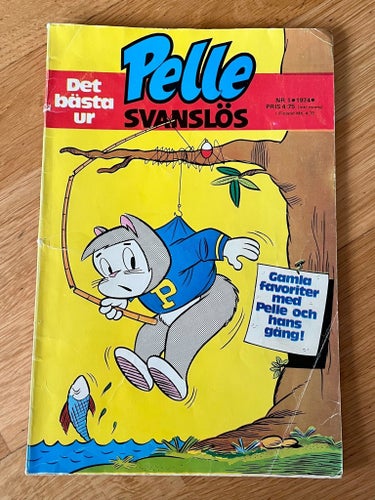 Pelle Svanslös 1974 och 1977