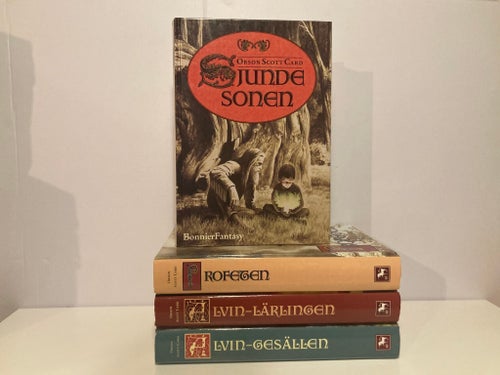 Serie: Alvin Miller - 1-4 - Orson Scott Card - Profeten, Sjunde sonen -Inbundna