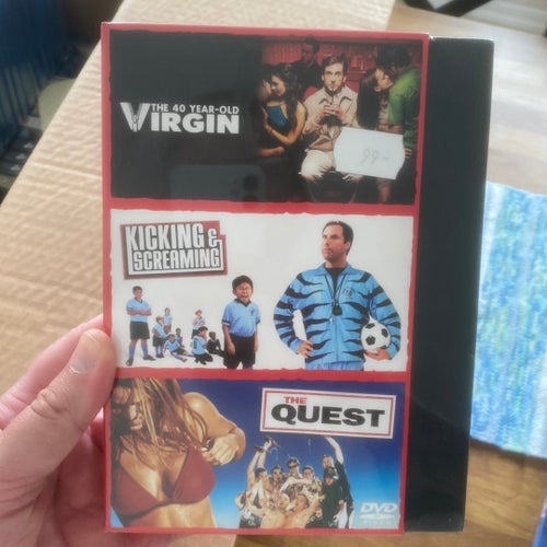 The 40 Year-Old Virgin / Kicking & Screaming / The Quest (DVD)