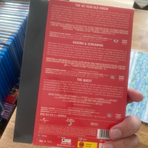 The 40 Year-Old Virgin / Kicking & Screaming / The Quest (DVD)