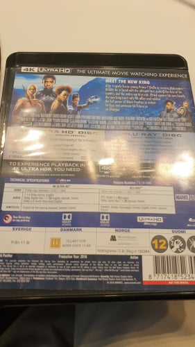 Black Panther (4K Ultra HD Blu-ray)