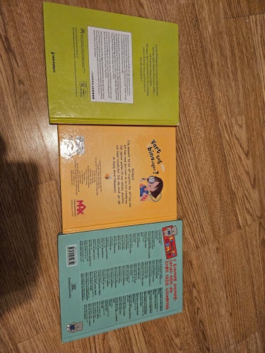 Tre barnböcker för barn ca 5-7 år