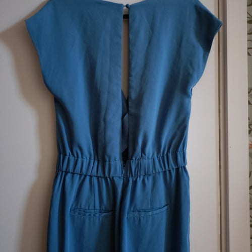YAS blå jumpsuit, storlek S