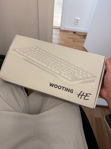 Wooting 80 HE Ghost Tangentbord