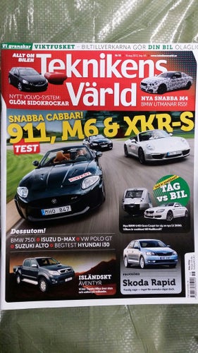 Teknikens Värld nr 18 2012: BMW M6 + 640i Gran Coupé + 750i, Toyota Land Cruiser