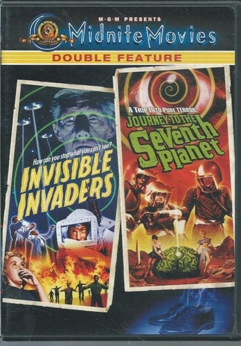MIDNITE MOVIES - INVISIBLE INVADERS -2 FILMER-OBS !REGION 1!