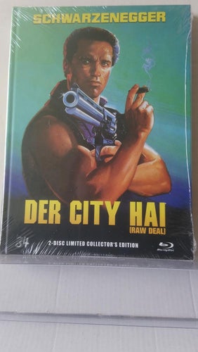 Hårda bud, Raw deal, Der city hai, Bookcase, INPLASTAD, RARE! Dvd