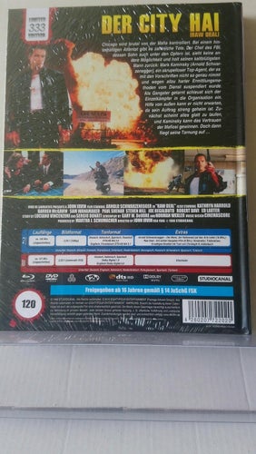 Hårda bud, Raw deal, Der city hai, Bookcase, INPLASTAD, RARE! Dvd