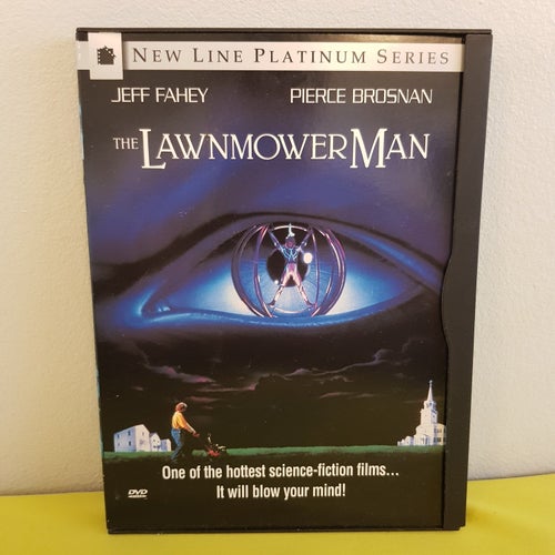 DVD - The Lawnmower Man - Jeff Fahey/Pierce Brosnan - Fint Skick - Snapcase