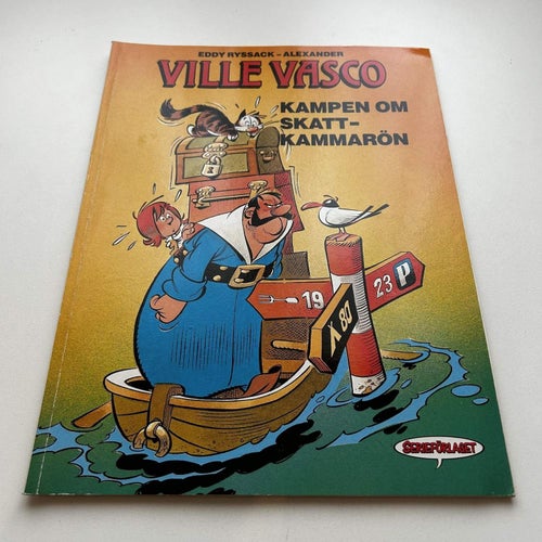 Ville Vasco #3, 1:a upplaga, toppex! VF+