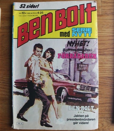 Ben Bolt med SERIENYTT 1980 NR 10