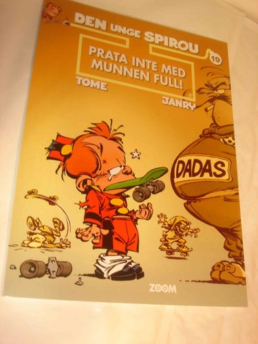 Den unge Spirou 19 - Prata inte med munnen full! NY OLÄST