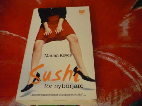 BOK, 2 STYCKEN POCKET BÖCKER, MARIAN KEYES: SUCHI FÖR NYBÖRJARE, PETER ROBINSON:
