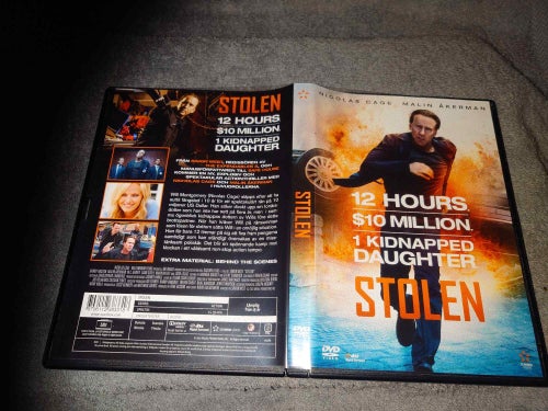 Stolen (av Simon West med Nicolas Cage, Malin Åkerman)