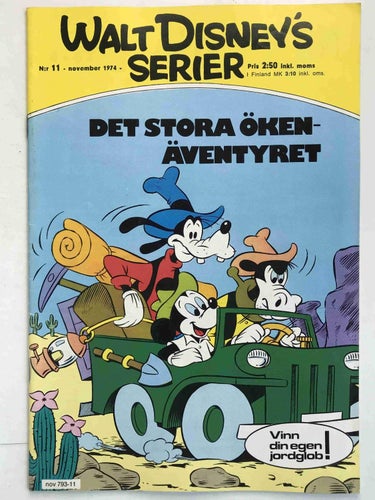 Walt Disney´s Serier - 1974:11 VF-