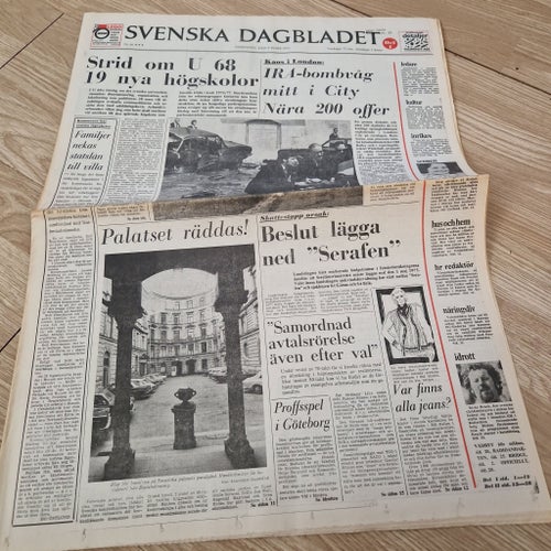 Svenska Dagbladet 9 Mars 1973