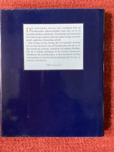 Det Nya Sverige i landet Amerika, Rune Ruhnbro, 1988, inbunden, gott skick.
