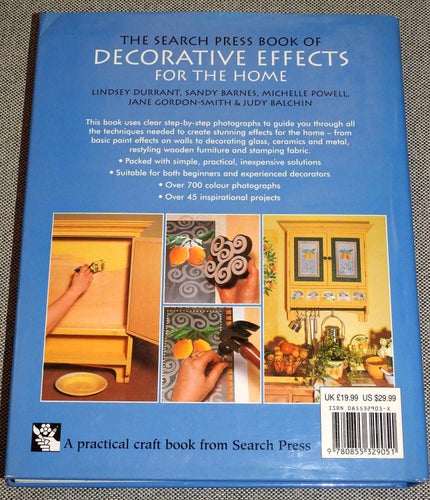 Decorative Effects for the Home - Engelska English Book