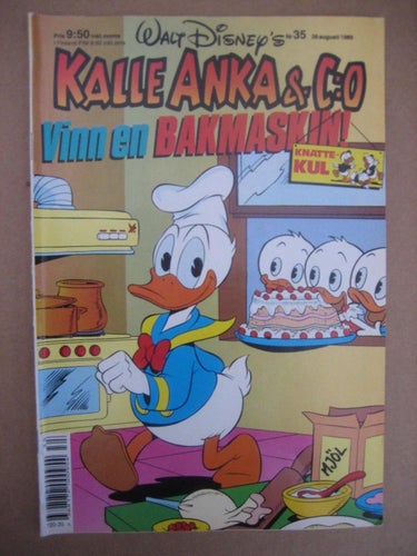 Kalle Anka & C:O    Nr:35-1989