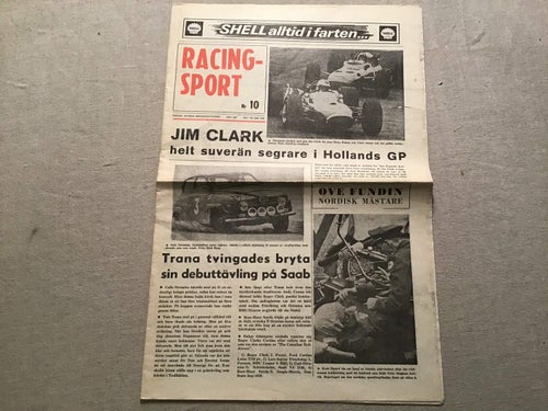 RACINGSPORT NR 10 1967 HOLLAND GP,RALLY,MOTOCROSS,SPEEDWAY,KOTTULINSKY