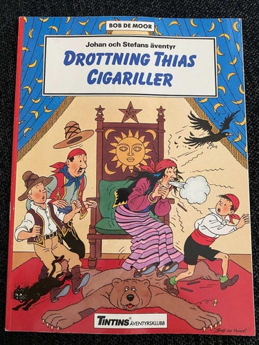 Johan och Stefans äventyr - Drottningen Thias cigariller