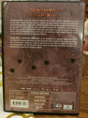 Johan Falk - Operation Näktergal DVD