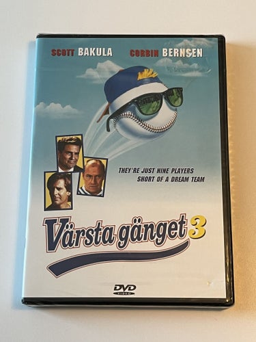 Värsta gänget 3 (Scott Bakula & Corbin Bernsen, 1998). Inplastad DVD
