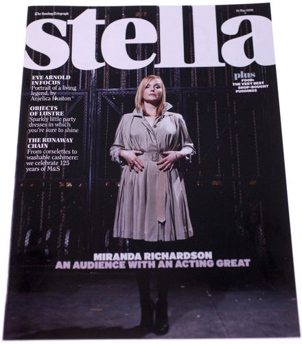 Stella Magazine May 10th 2009-English-Miranda Richardson cover-NEW-Weight 102g