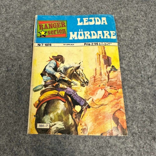 Ranger serien nr. 7 1978 - Lejda mördare