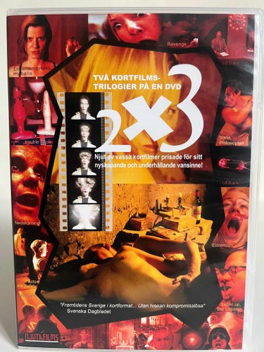 2x3 = Två kortfilmstrilogier på en DVD (2002) | Kortfilm | DVD | Njutafilms
