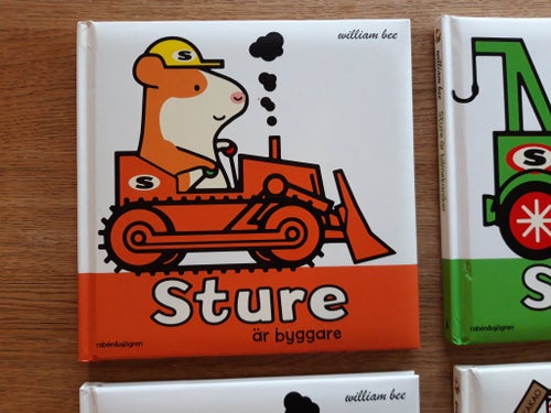 Sture - 4 böcker i mycket fint skick