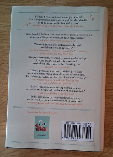 Eleanor & Park av Rainbow Rowell 2013/Engelska