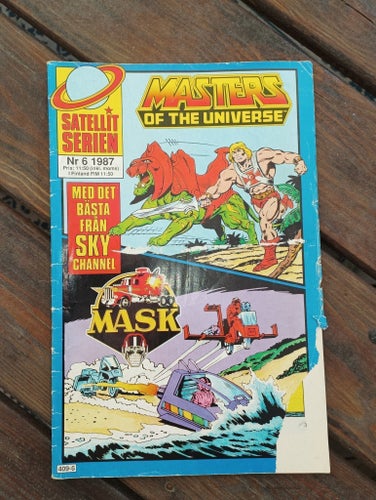 Masters of the Universe Satellitserien Nr 6 1987