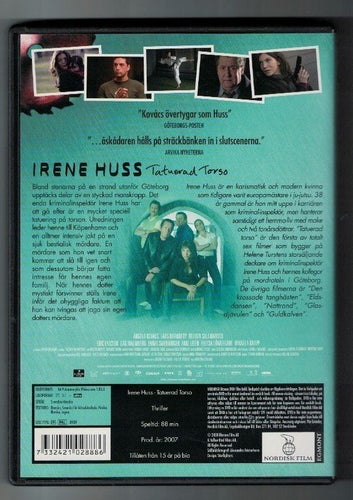 DVD Thriller - Irene Huss - Tatuerad Torso