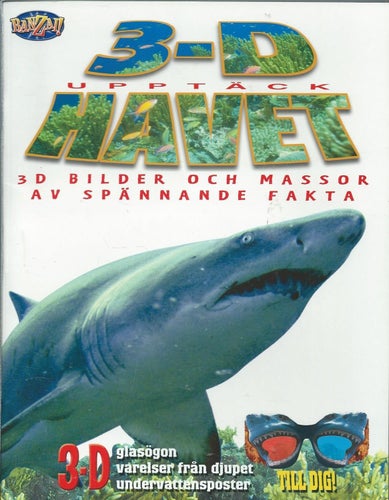 BANZAI - 3-D UPPTÄCK HAVET - NY OCH KOMPLETT !
