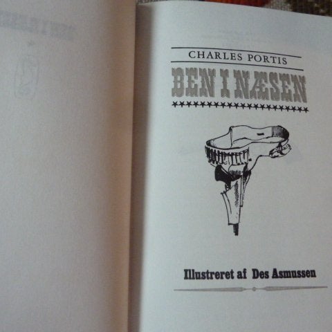 BEN NÆSEN, CHARLES PORTIS, BOK, DANSK