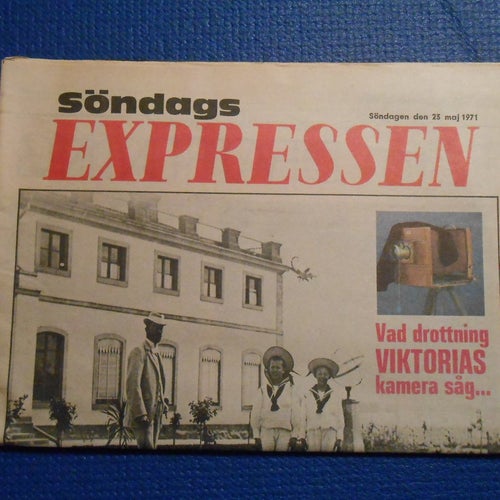 Expressen 23 maj 1971 Cassius Clay Gustaf V Karlskoga amatörfiskeklubb Arild