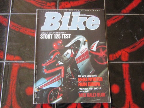 1985 MBX125 MTX125 AR125 TS125 X DT125 LC RD125 LC HRD Laverda 125 Stor Test rep