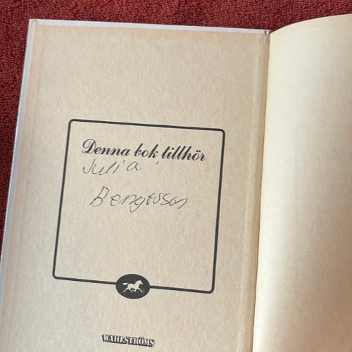 Cirkushästen av Anne Digby, 1979