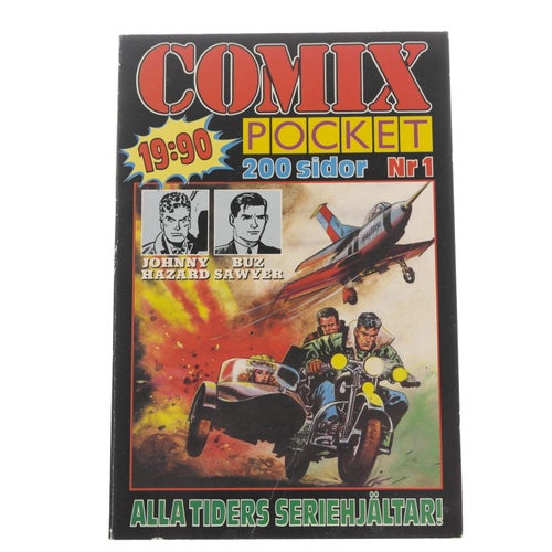 Comix pocket - NR 1 - 1989 - Johnny Hazard/Buz Sawyer