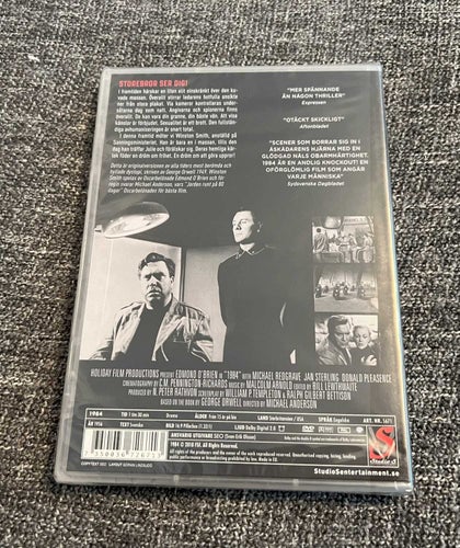 FILMEN 1984 (1956) INPLASTAD SVENSK STUDIO S UTGÅVA!