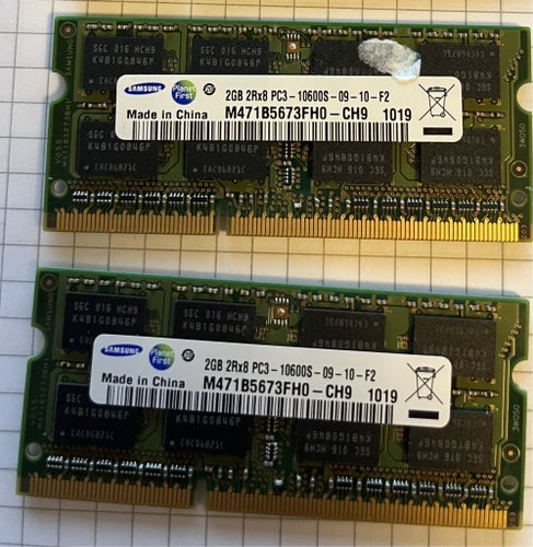 Samsung RAM 2GB PC3-10600S