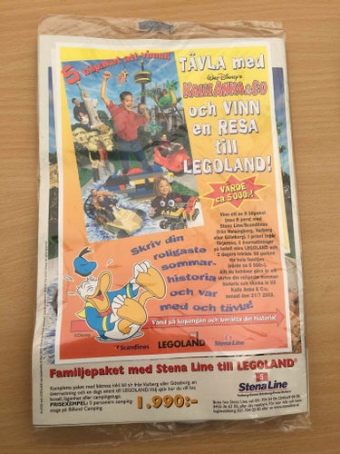 KALLE ANKA Nr 26 2002 - Inplastad - Ludo