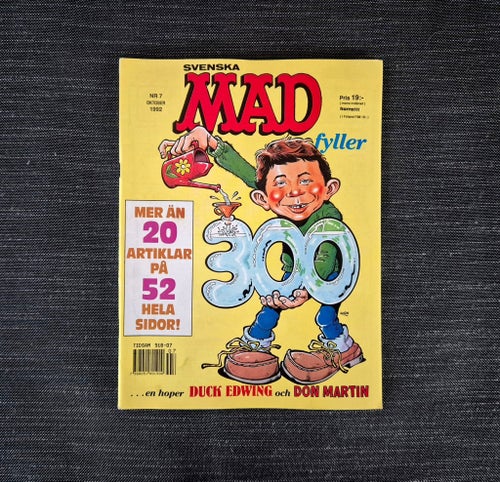 SVENSKA MAD: NR 7 | 1992.