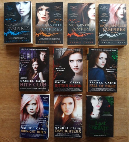 10 x Morganville Vampires av Rachel Caine