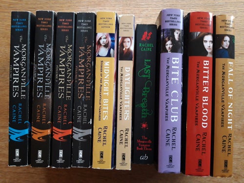 10 x Morganville Vampires av Rachel Caine