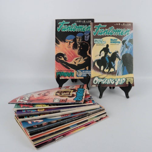 Fantomen, 16x Serietidningar, 1976-1986