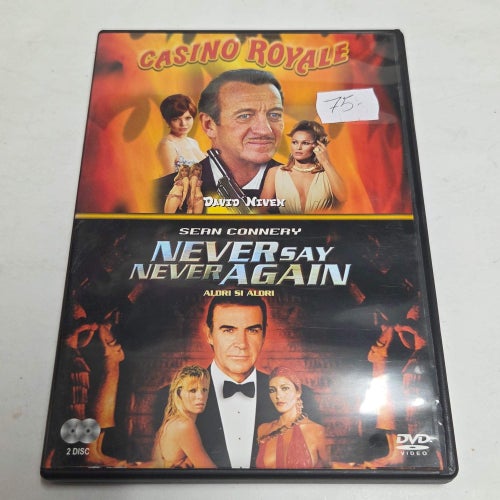 Casino Royale & Never say never again DVD